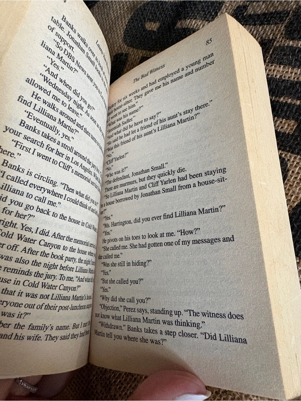 Van Wormer - “The Bad Witness" paperback - Picture 7 of 7